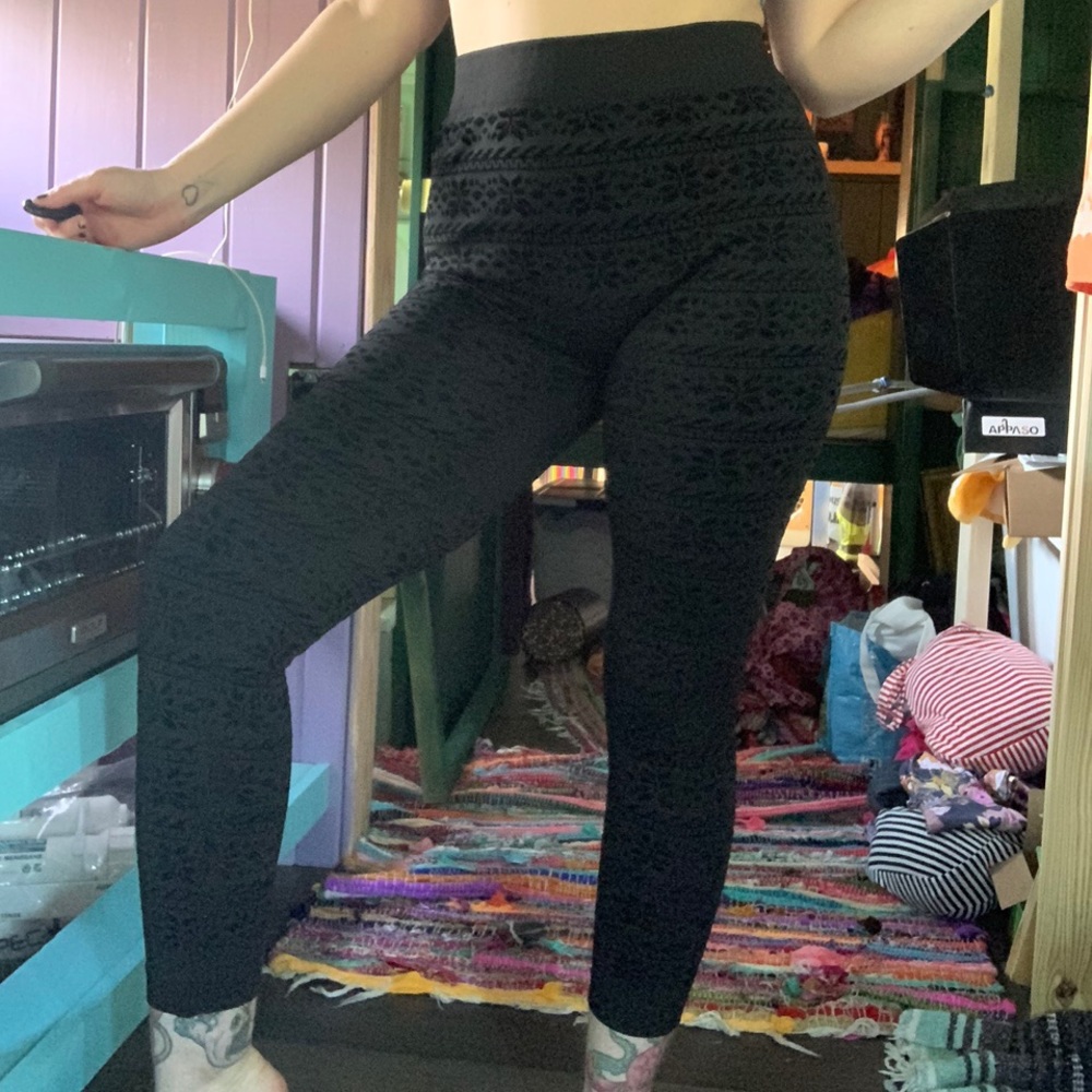 Fleece leggings